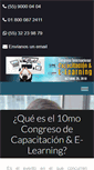 Mobile Screenshot of congresocapacitacion.com.mx